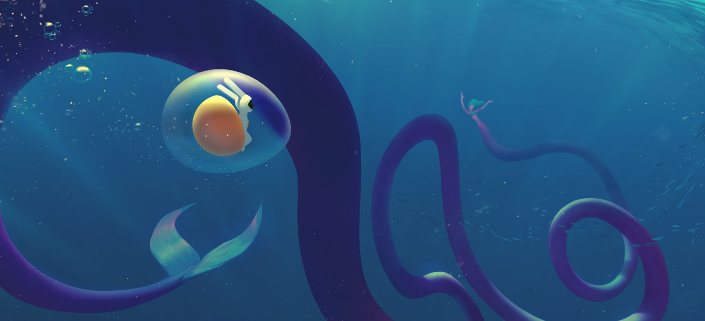 Vaporwave with Blink Painting